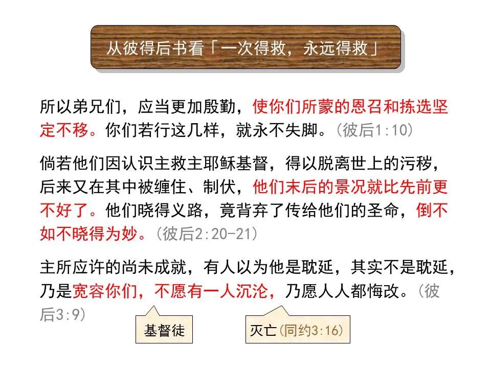 圣经图表——《彼得后书》(图22) 圣经图表——《彼得后书》(图22)