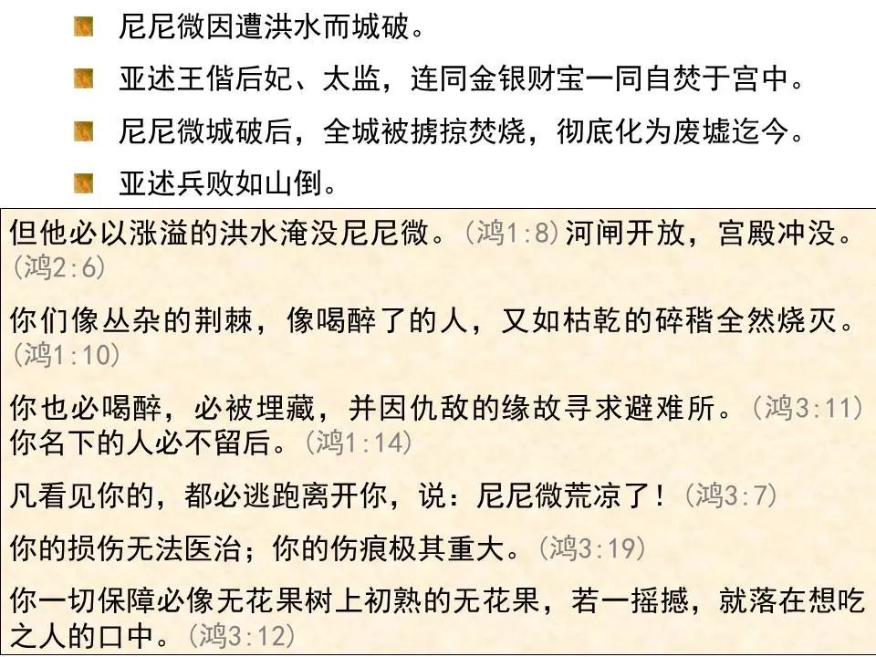 圣经图表——《那鸿书》(图19) 圣经图表——《那鸿书》(图19)