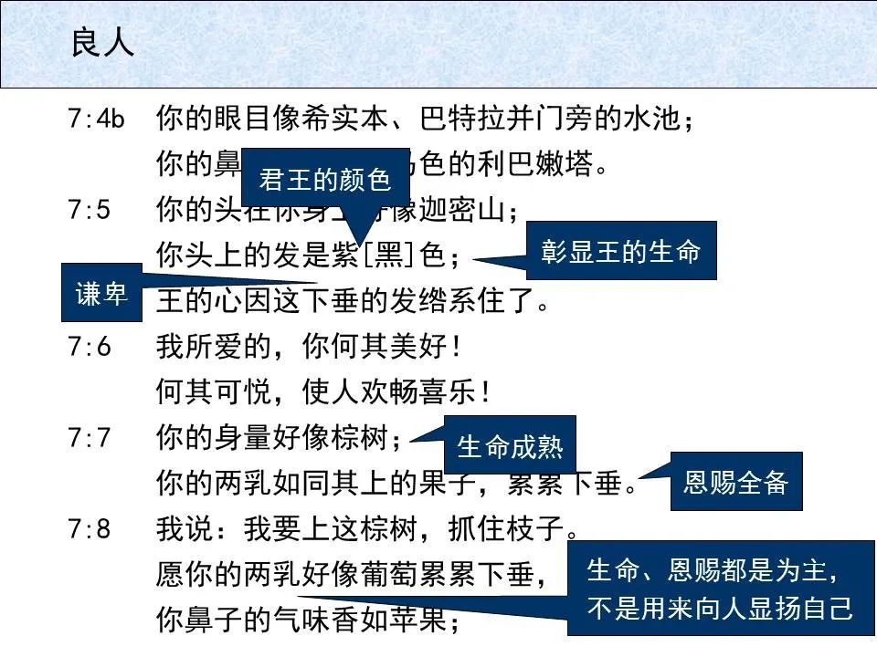 圣经图表——《雅歌》(图63) 圣经图表——《雅歌》(图63)