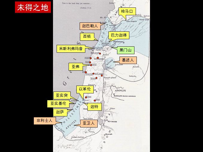 旧约圣经图表——约书亚记(图20) 旧约圣经图表——约书亚记(图20)